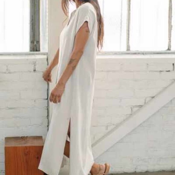 Rachel Pally Stella Linen Dress in Natural - Picture 2 of 16